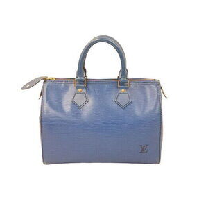 Louis Vuitton Speedy Handbag Epi Leather Toledo Blue